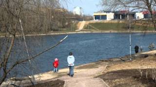 НЛО в Филевском парке Москвы