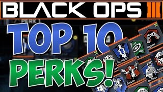 Top 10 Perks in Black Ops 3! (Best Perks in Black Ops 3)