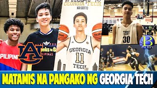 Serioso ang Georgia Tech kay Kai Sotto | Kai at Jalen sa Auburn, May Pag-asang magsama