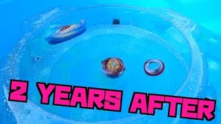 2年ぶりにウォーターベイバトルやってみた！　ベイブレードバースト