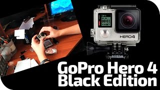 GoPro Hero 4 black распаковка