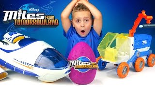 Miles from Tomorrowland Kinder Play-Doh Surprise Egg and Disney ToysReview by KID CITY FAMILY