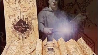 Как сделать Карту Мародеров полную длинную? Harry Potter DIY