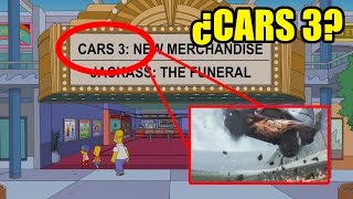 ¿LOS SIMPSONS PREDICEN LA PELICULA DE CARS 3?