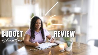 My First BUDGET REVIEW | Paycheck To Paycheck Budgeting + Plan With Me