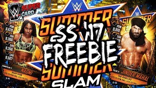 WWE SUPERCARD S3 - SUMMERSLAM ’17 FREEBIE!!! – SS ’17 FREEBIE BABY