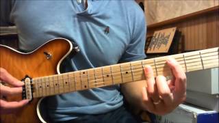 White Lion - Don't Give Up - Verse - Part 2 guitar lesson