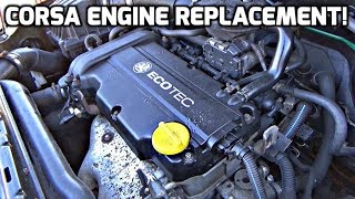 Vauxhall Corsa Engine Replacement!