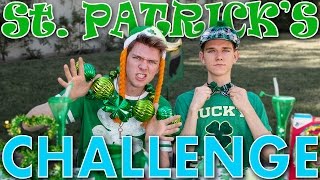 The St. Patrick's Day CHALLENGE (FAIL) Sibling Tag 2016 | Collins Key