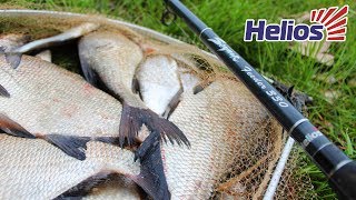 Бюджетное фидерное удилище HELIOS SEYMUR 330. Плотва, Лещ, Карп, Карась. Kamfish
