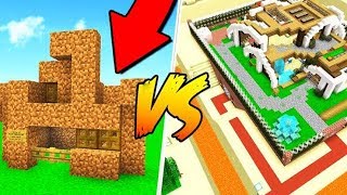 MİNECRAFT DÜNYASININ EN SAVUNMASI İYİ KALE EVİ - Minecraft