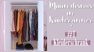 Mein Kind hat zu viel Kleidung! l Konsumüberfluss vs Minimalismus im Kinderzimmer #1 ll Mami VonTami