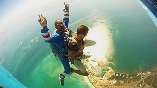 skydive varadero 2013 - parachute out a russian antonow an-2 plane on cuba (GoPro)