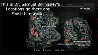 Prototype 2 Finding Dr. Samuel Billingsley mission's locaions