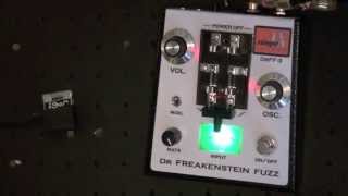 Rainger FX Dr Freakenstein Fuzz DrFF-3 (and Igor) Review - BestGuitarEffects.com