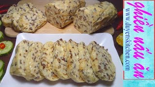 Cách Làm Chả Lụa Chay Từ Đậu Hủ By Duyen's Kitchen | Ghiền Nấu Ăn