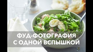 Как снимать с одной накамерной вспышкой