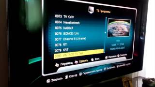 Редактирование каналов на тюнере skyprime