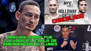 Max Holloway fuera del UFC 226, Brian Ortega no tiene rival según su entrenador | MMA en ESPAÑOL