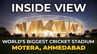 INSIDE VIEW : Ahmedabad Motera Stadium | World's Biggest Cricket Stadium