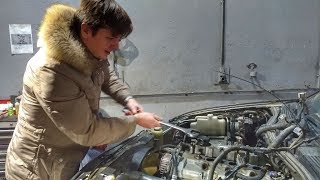 Вскрываем ГБЦ 4d56 после обрыва ГРМ у Миши / Overshtag4X4