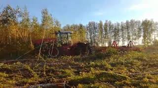 Поднятие залежных земель в Нижегородской области бороной флео флео Кивонь 5 м . Березоньку-матушку л