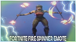 FORTNITE FIRE SPINNER EMOTE (10 HOURS)