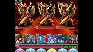 パズドラ【アンケートダンジョン5・上級】光水イザナミ×クーフーリンPT