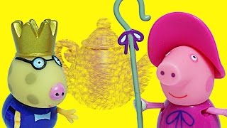 Свинка Пеппа Игровой набор Чайная вечеринка Обзор игрушки Мультик для детей