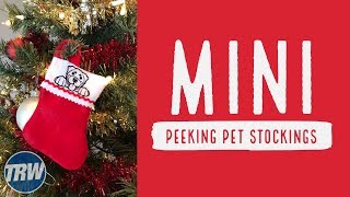 Create Mini Stockings for Pets with TRW Dog Peek Pack Vol. 2