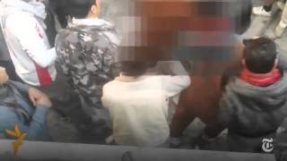 SHOCKING GRAPHIC VIDEO NON ISIS MUSLIM Mob Rips Apart Woman