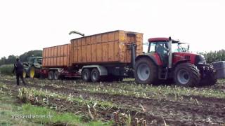 Maishäckseln 2010 - Maschine vs. Schlamm