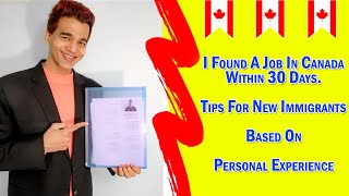 How to find a job in Canada in 30 days? Jake and Demi