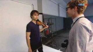 Alexander Rybak MDR inteview in Magdeburg Germany