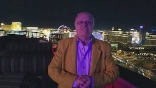 From the roof of Rio Casino at night in Las Vegas - view / Episode 18 / part  3