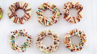 Healthy Apple Donuts & How to Prevent Apples from Browning