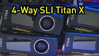 4-Way SLI GTX Titan X 4K Benchmarks Review