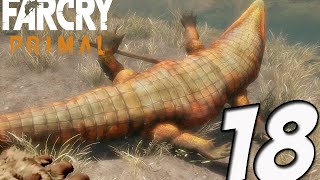 Far Cry Primal Gameplay | Part 18 - KILLING A CROCODILE! FOUND A SABERTOOTH