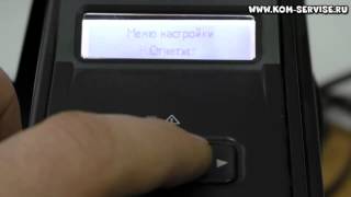 Как проверить картридж без компа на принтере HP LJ 400 / M401 / M425. Печать теста.