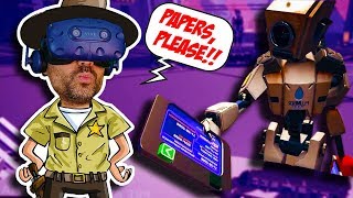 EL PAPERS PLEASE DE REALIDAD VIRTUAL CON ROBOTS | Border Patrol VR