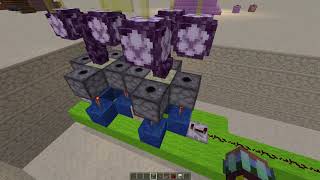 Простая ферма цветков хорусов Minecraft 1.14. (Много цветов!)