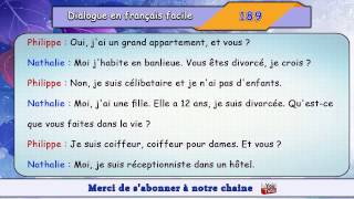 parler français couramment avec des petits dialogues