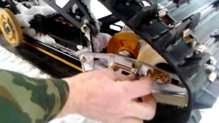 Обзор снегохода Dingo Т 150. Доводим до ума.