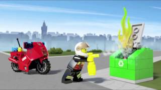 LEGO City - Motocicleta de pompieri (60000)