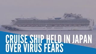 Cruise ship held in Japan over virus fears
