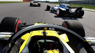 NEAR MISS HIGH SPEED COLLISION! F1 2018 Season Mod CAREER Part 9: Britain