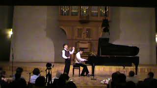 Krishchyan Aram. "Paraphrase on a theme of Tchaikovsky"arrang. violin and piano
