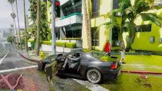 GTA V  REAL RAIN MOD SHOWCASE 1080P ULTRA SETTINGS