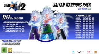 Dragonball Xenoverse 2 Mega AF Pack by HeirTalent (SSJ3-5)(Mod showcase)