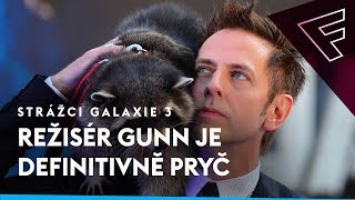 Strážci Galaxie 3: Režisér Gunn je definitivně pryč